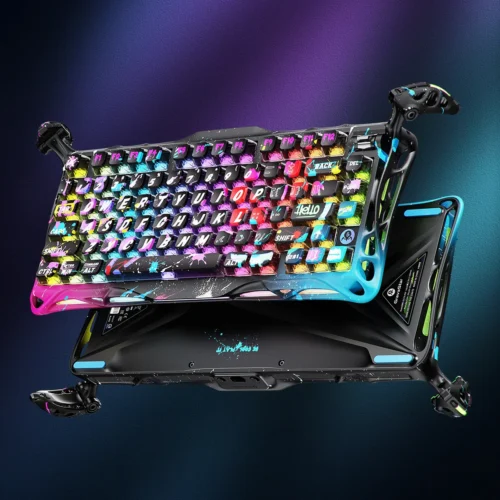 [Order] Bàn Phím Cơ Gravastar Mercury V75 HE Pro | Special Edition - Neon Graffiti