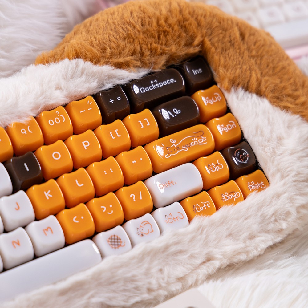 Keycap Candy Cat PC – Orange
