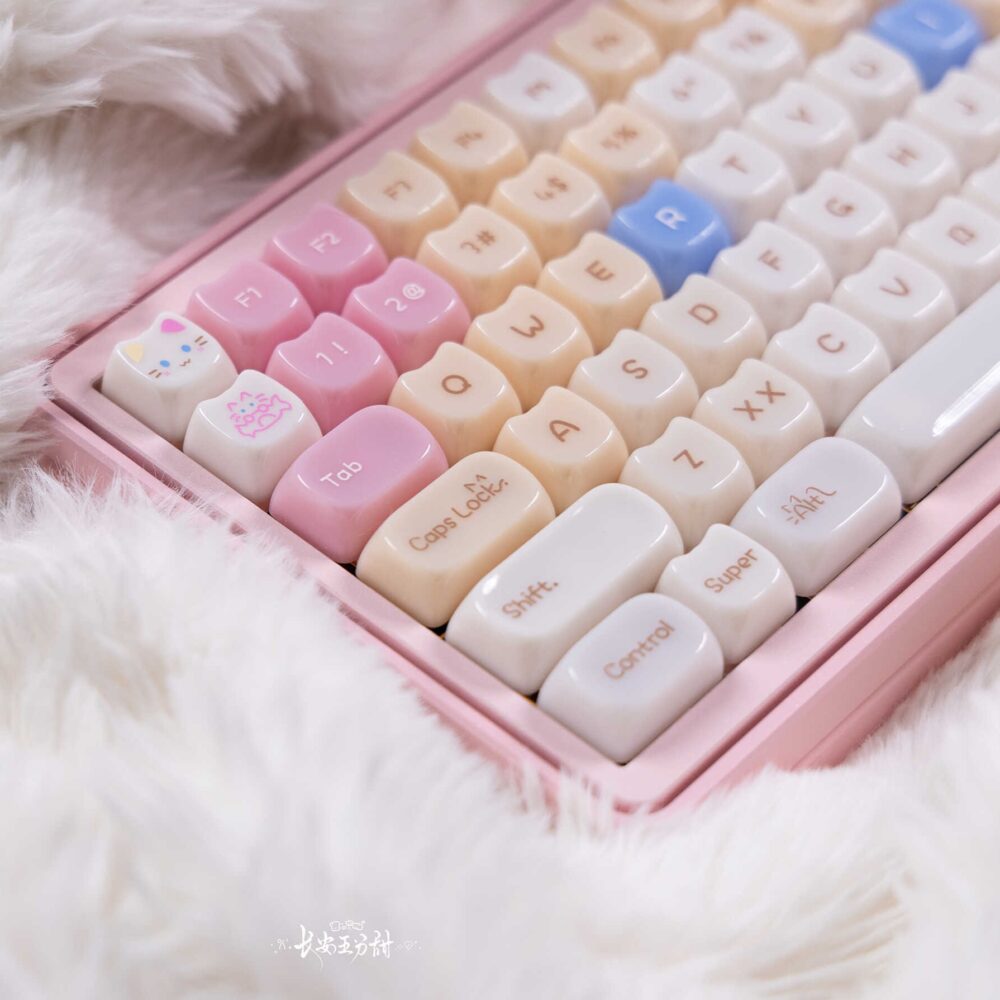 Keycap Candy Cat PC - Pink